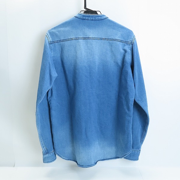 実際に弊社で買取させて頂いたBEAMS HEART/ビームスハート 　ノーカーラーデニムスウェットシャツ 42-13-0210-819/Mの画像 1枚目