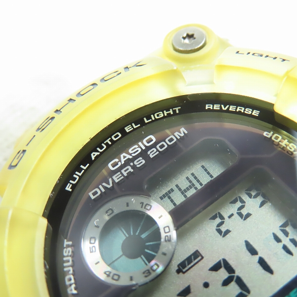 実際に弊社で買取させて頂いたG-SHOCK/Gショック 第8弾イルクジ フロッグマン タフソーラー GW-202AK-7JRの画像 5枚目