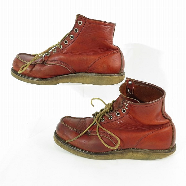 実際に弊社で買取させて頂いたRED WING/レッドウィング 半円犬タグ アイリッシュセッター ブーツ 875/8.5Eの画像 3枚目