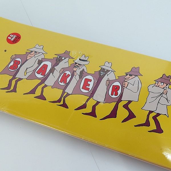 実際に弊社で買取させて頂いた【未開封】BAKER/ベイカー BK HAWK TRENCH スケートボード デッキの画像 3枚目