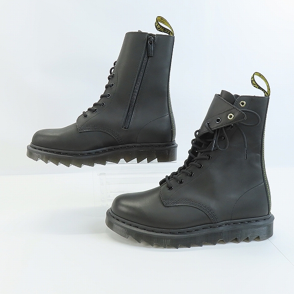 実際に弊社で買取させて頂いたYohji yamamoto×Dr.Martens/ヨウジヤマモト×ドクターマーチン サイドジップブーツ/ UK10の画像 3枚目
