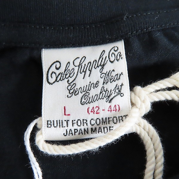 実際に弊社で買取させて頂いた【未使用】CALEE/キャリー Stretch trade mark logo t-shirt/ロゴ プリント Tシャツ CL-22SS070/Lの画像 2枚目