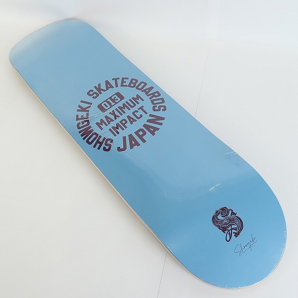 実際に弊社で買取させて頂いた【未開封】SHOWGEKI SKATEBOARDS/ショウゲキ COLLEGE スケートボード デッキ