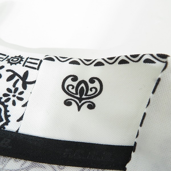 実際に弊社で買取させて頂いたF.C.Real Bristol/F.C.レアルブリストル WHOLE PATTERN S/S MOCKNECK TOP/半袖カットソー FCRB-230138/Mの画像 6枚目