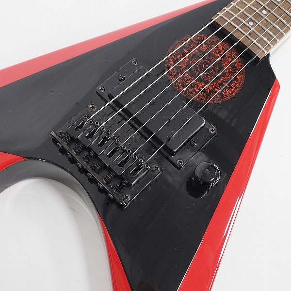 実際に弊社で買取させて頂いた★ESP BABYMETAL/ベビーメタル MINI-ARROW ミニアロー ミニエレキギター The one ギグケース付の画像 5枚目