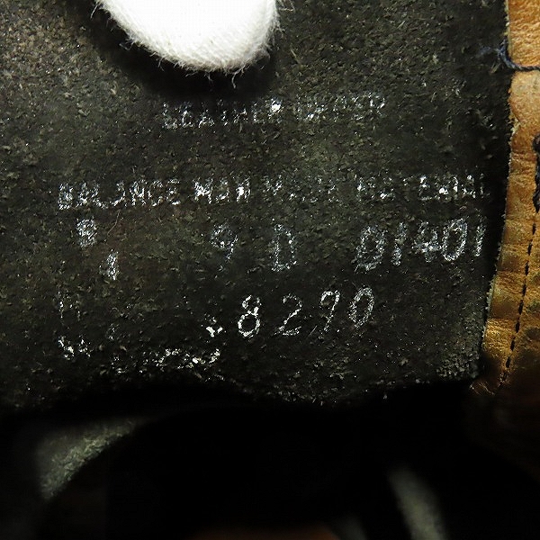 実際に弊社で買取させて頂いたRED WING/レッドウィング 8270 エンジニアブーツ ナイフポケット付き PT91/9の画像 5枚目