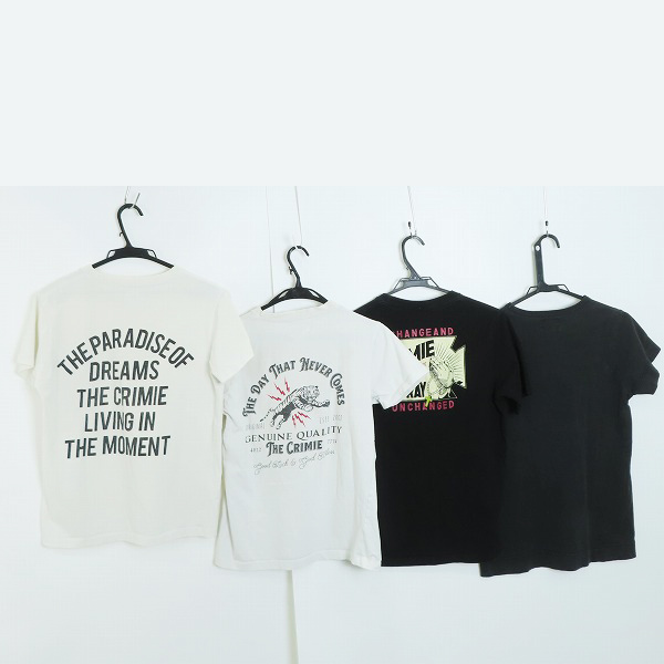 実際に弊社で買取させて頂いたTHE CRIMIE/クライミー 半袖Tシャツ 胸ポケット/CHANGE AND UNCHANGED等 4点セットの画像 1枚目