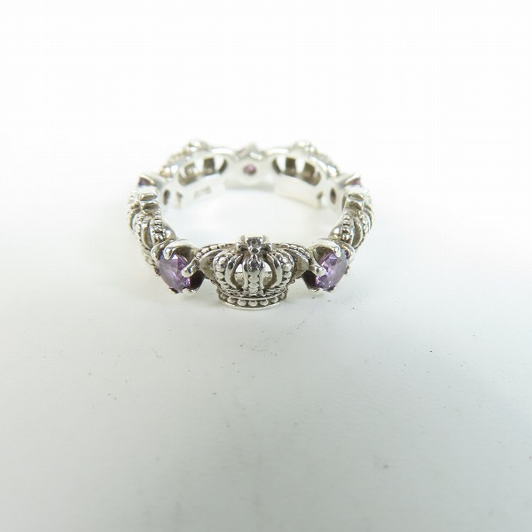 実際に弊社で買取させて頂いたJustin Davis/ジャスティンデイビス CHERISH w/STONE リング SRJ325/9号の画像 4枚目