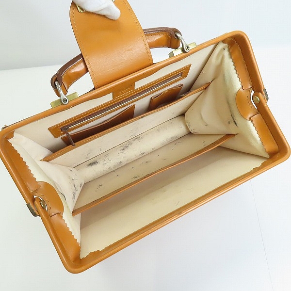 実際に弊社で買取させて頂いた土屋鞄製造所/ツチヤカバン ブライドルレザー ダレスバッグの画像 4枚目