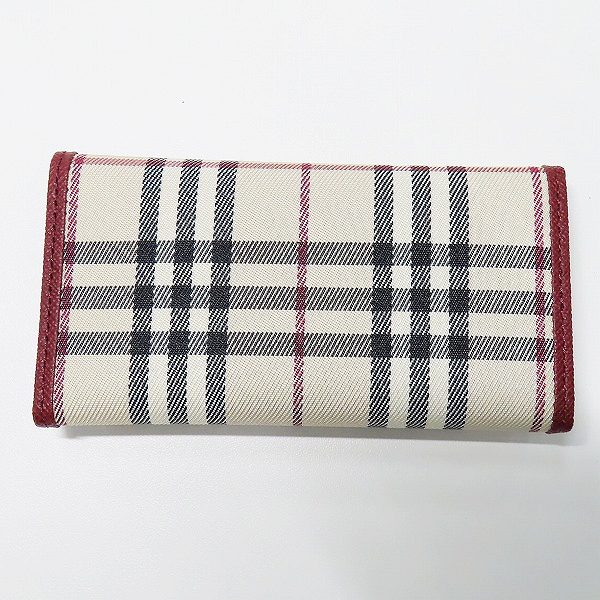 実際に弊社で買取させて頂いたBURBERRY/バーバリー バーバリーチェック×レザー キーケース/5連の画像 1枚目