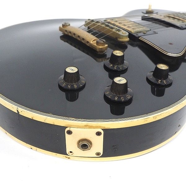 実際に弊社で買取させて頂いた★【難有り】Greco/グレコ レスポールカスタムType エレキギター 1979年製 ジャパンビンテージ ソフトケース付の画像 6枚目