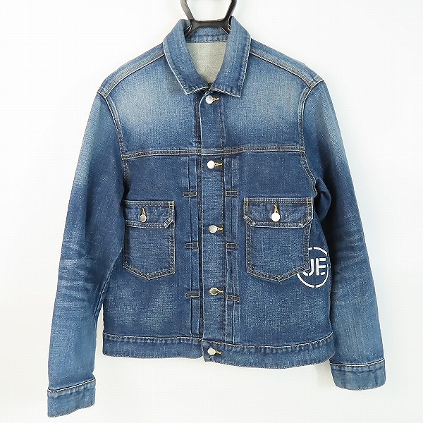 実際に弊社で買取させて頂いたuniform experiment/ユニフォームエクスペリメント 22SS DAMAGED DENIM JACKET UE-220032 2