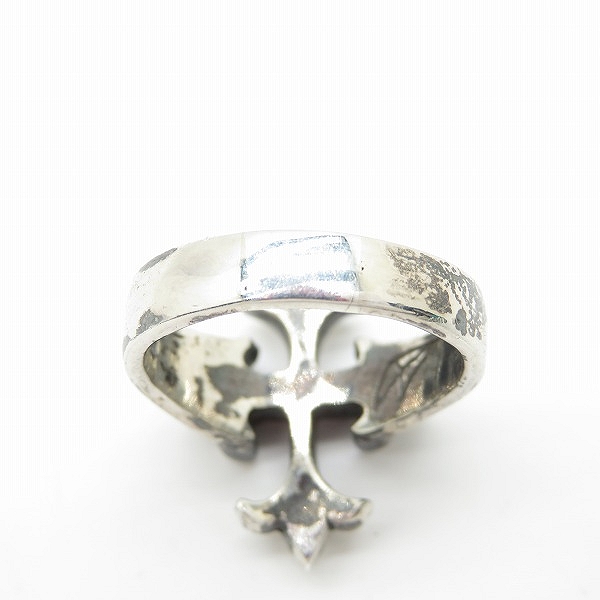 実際に弊社で買取させて頂いたCRAZY PIG/クレイジーピッグ クロス リング/指輪 18号の画像 4枚目