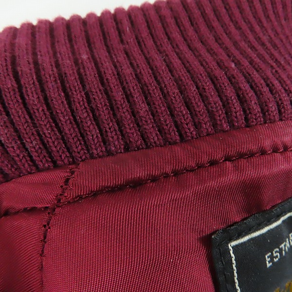 実際に弊社で買取させて頂いたHYSTERIC GLAMOUR/ヒステリックグラマー スカル刺繍 ベロア トラックジャケット 02173AB12/Mの画像 6枚目