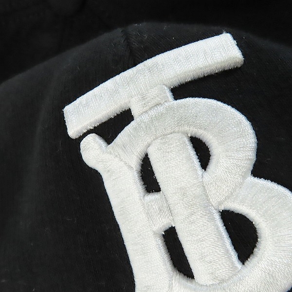 実際に弊社で買取させて頂いた【JPタグ】BURBERRY/バーバリー TBロゴ刺繍 ベースボールキャップ 8038141/Mの画像 8枚目