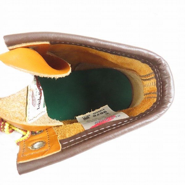 実際に弊社で買取させて頂いたRED WING/レッドウィング アイリッシュセッター 犬タグ 復刻モデル 9875/7.5Eの画像 4枚目