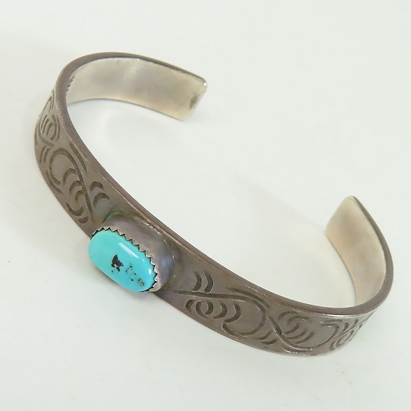 実際に弊社で買取させて頂いたTHE FLAT HEAD/フラットヘッド シルバーバングル ターコイズ