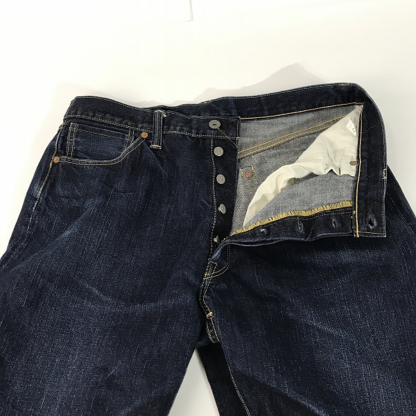 実際に弊社で買取させて頂いたTHE FLAT HEAD/フラットヘッド 大戦モデル デニムパンツ 3003/38の画像 5枚目