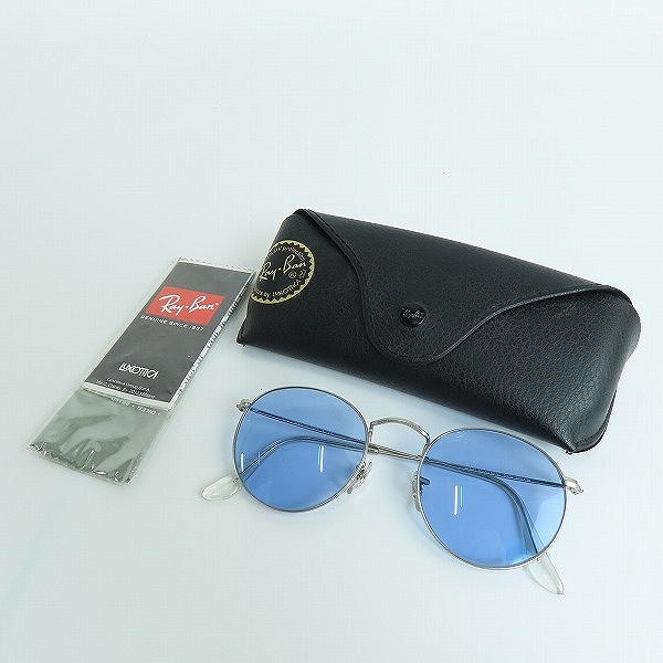 実際に弊社で買取させて頂いたRay-Ban/レイバン ROUND METAL ラウンドメタル サングラス アイウェア RB3447の画像 9枚目