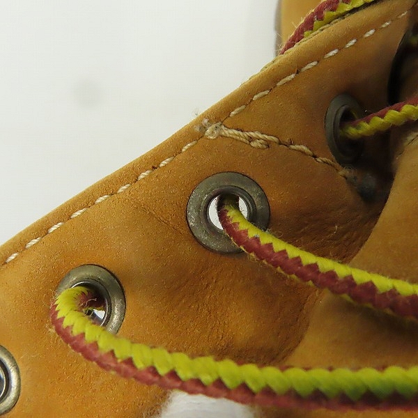 実際に弊社で買取させて頂いたTimberland×WOOLRICH/ティンバーランド×ウールリッチ ロールトップブーツ 6120A/9Wの画像 7枚目