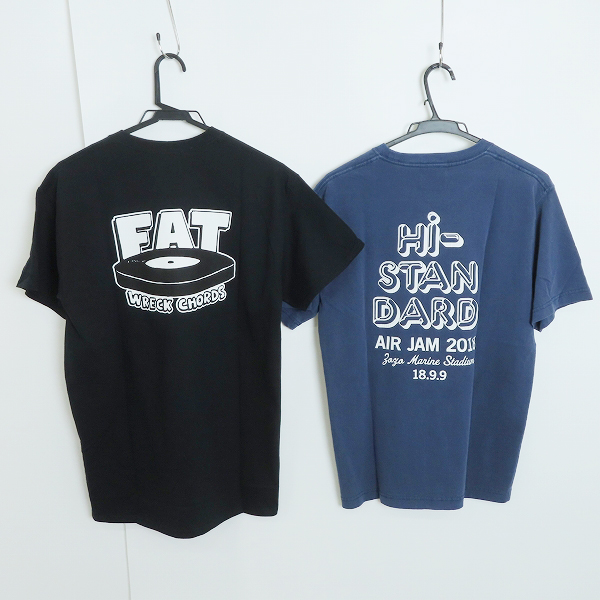 実際に弊社で買取させて頂いたHi-STANDARD/ハイスタンダード 公式Tシャツ/バンドTシャツ 2点セットの画像 1枚目