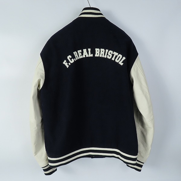 実際に弊社で買取させて頂いたF.C.Real Bristol/エフシーレアルブリストル 21AW MLB TOUR STADIUM JACKET/MLBツアースタジアムジャケット FCRB-212120/XLの画像 1枚目