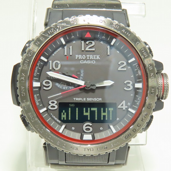 実際に弊社で買取させて頂いたCASIO/カシオ PROTREK/プロトレック 電波ソーラー PRW-50YT-1JF