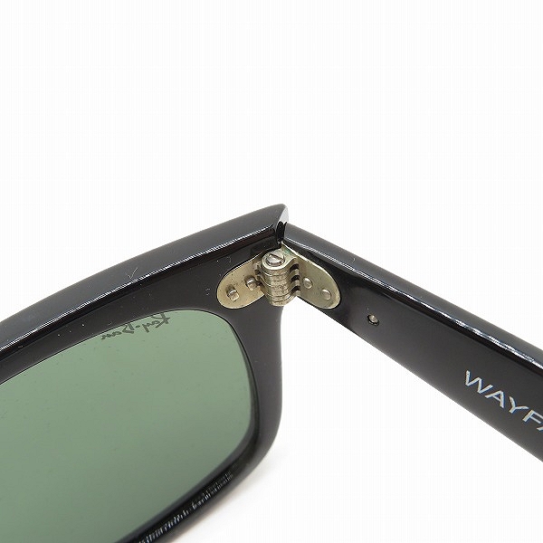 実際に弊社で買取させて頂いたRay-Ban/レイバン WAYFARER/ウェイファーラー メガネフレーム RB2140Fの画像 6枚目
