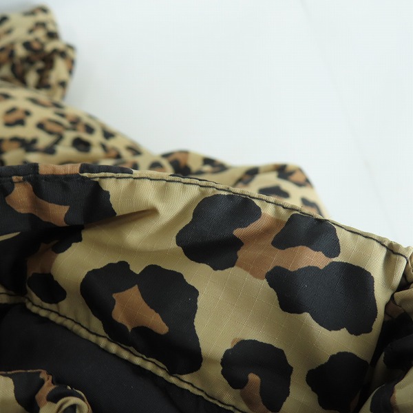 実際に弊社で買取させて頂いたwackomaria × NANGA/ワコマリア × ナンガ レオパード ダウンジャケット /Mの画像 9枚目