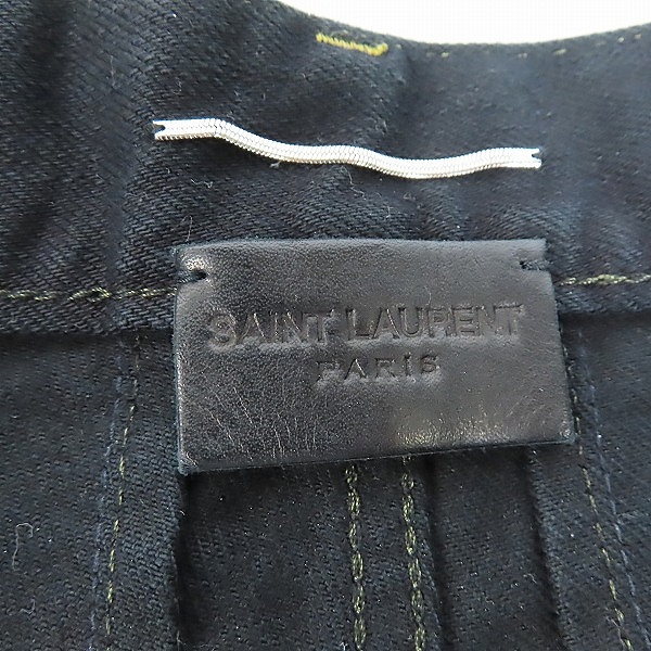 実際に弊社で買取させて頂いた【JPタグ】SAINT LAURENT PARIS/サンローランパリ デストロイデニムパンツ 357814/29の画像 3枚目