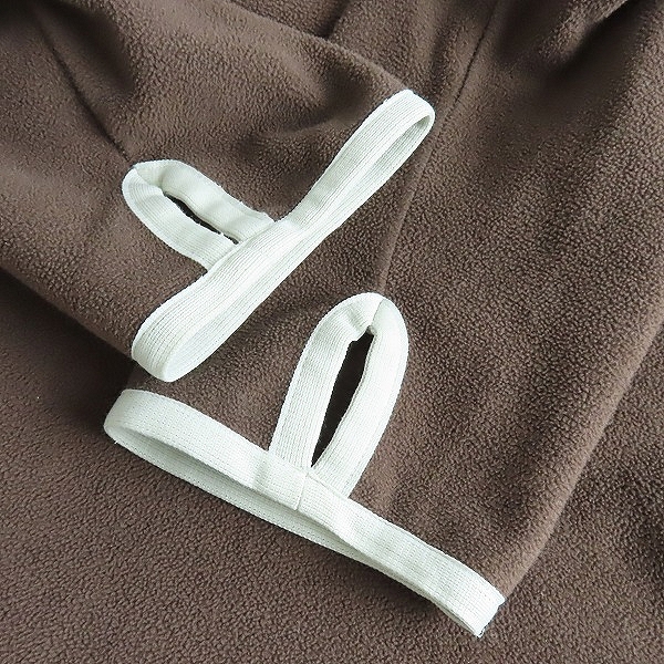 実際に弊社で買取させて頂いたCCP/シーシーピー 初代フリースフルフェイスパーカー ブラウン LT-AA16/Mの画像 6枚目