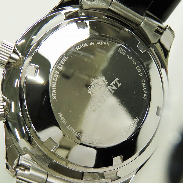 実際に弊社で買取させて頂いた【未使用】ORIENT/オリエント KINGMASTER/キングマスター 復刻モデル 腕時計 WV0011AAの画像 4枚目