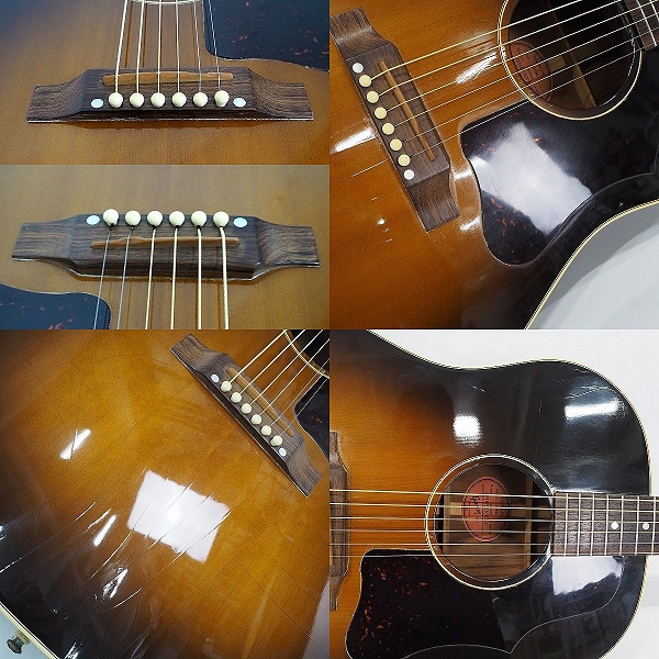 実際に弊社で買取させて頂いた★【難有り】Gibson/ギブソン 1963 J-45 VS アコースティックギター/アコギ 2000年製 ハードケース付の画像 6枚目