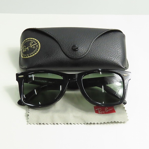実際に弊社で買取させて頂いたRay-Ban/レイバン WAYFARER/ウェイファーラー サングラス RB2140-Fの画像 9枚目