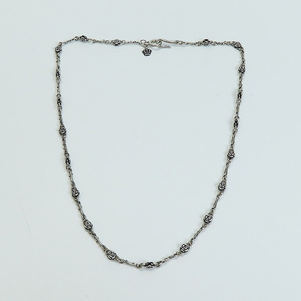 実際に弊社で買取させて頂いた【ギャラ付】Justin Davis/ジャスティンデイビス バリアローズチェーン SNJ667/50cmの画像 4枚目