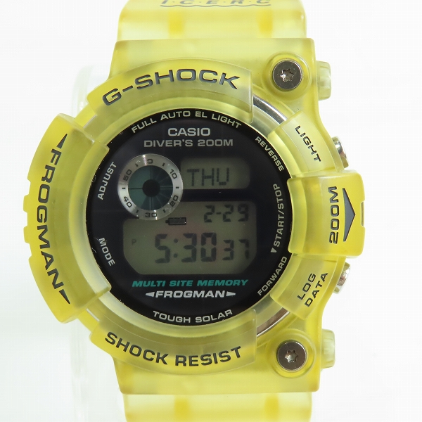 実際に弊社で買取させて頂いたG-SHOCK/Gショック 第8弾イルクジ フロッグマン タフソーラー GW-202AK-7JR