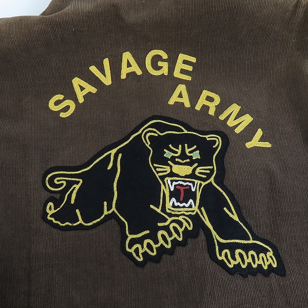 実際に弊社で買取させて頂いたSVG ARCHIVES byNEIGHBORHOOD/エスブイジーアーカイブスバイネイバーフッド  08AW コーデュロイブルゾン /GWSV-JK-M01/Lの画像 6枚目