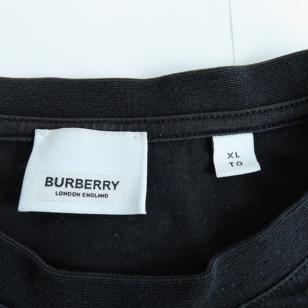 実際に弊社で買取させて頂いた【JPタグ】BURBERRY/バーバリー TBロゴ半袖Tシャツ 8038543/XLの画像 2枚目