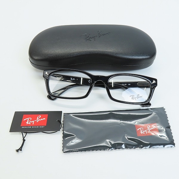 実際に弊社で買取させて頂いたRay-Ban/レイバン メガネフレーム アイウェア RB5017A 2000の画像 9枚目