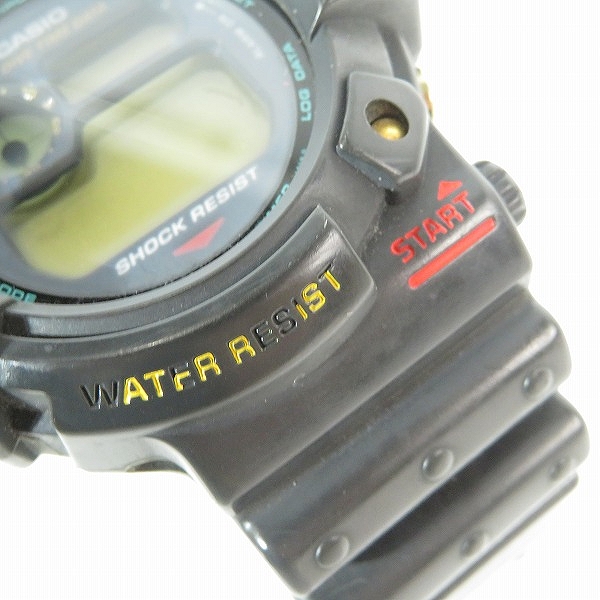 実際に弊社で買取させて頂いたG-SHOCK/Gショック 初代FROGMAN/フロッグマン DW-6300-1B【動作未確認】の画像 4枚目