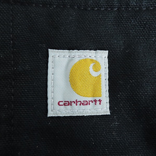 実際に弊社で買取させて頂いたCarhartt/カーハート ウォッシュドダックインシュレイティッドアクティブジャケット ブラック/Lの画像 4枚目