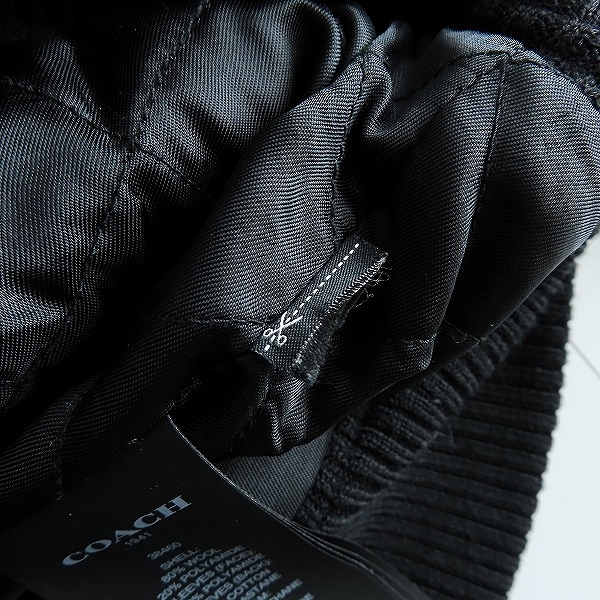 実際に弊社で買取させて頂いたCOACH/コーチ ウール スタジャン/4の画像 4枚目