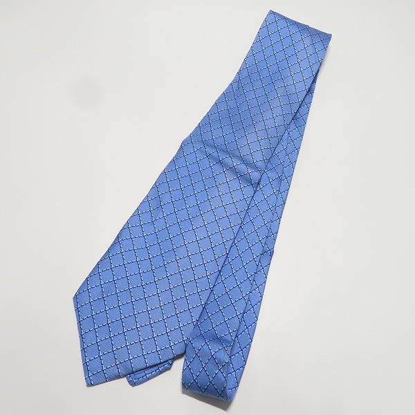 実際に弊社で買取させて頂いたHERMES/エルメス ブロックチェック総柄 ネクタイ