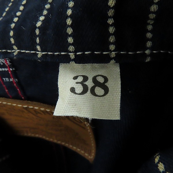 実際に弊社で買取させて頂いたSUGAR CANE/シュガーケーン ウォバッシュ ストライプ/カバーオール SC12050/38の画像 3枚目