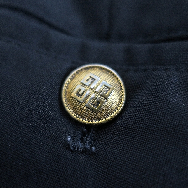 実際に弊社で買取させて頂いたGIVENCHY/ジバンシィ ゴールドボタン イージーパンツ/ジョガーロングパンツ BM505Q100H/48の画像 6枚目