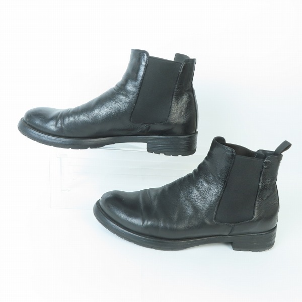 実際に弊社で買取させて頂いたOFFICINE CREATIVE/オフィチーネ クリエイティブ サイドゴアブーツ/41の画像 3枚目