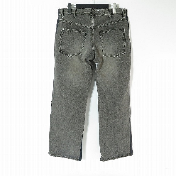 実際に弊社で買取させて頂いたUNDERCOVER/アンダーカバー アーカイブ 02AW 魔女期 ハギ 切り替えパンツ Mの画像 1枚目