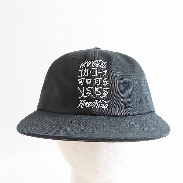 実際に弊社で買取させて頂いた【未使用】CALEE×COCA-COLA/キャリー×コカ コーラ INTERNATIONAL LOGO CAP インターナショナル ロゴ キャップ CL-20SS003CC/Fの画像 1枚目