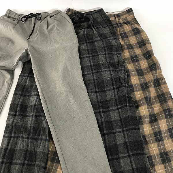 実際に弊社で買取させて頂いた【おまとめ】BEAUTY&YOUTH UNITED ARROWS/ビューティー＆ユース TOMORROW LAND/トゥモローランド パンツ