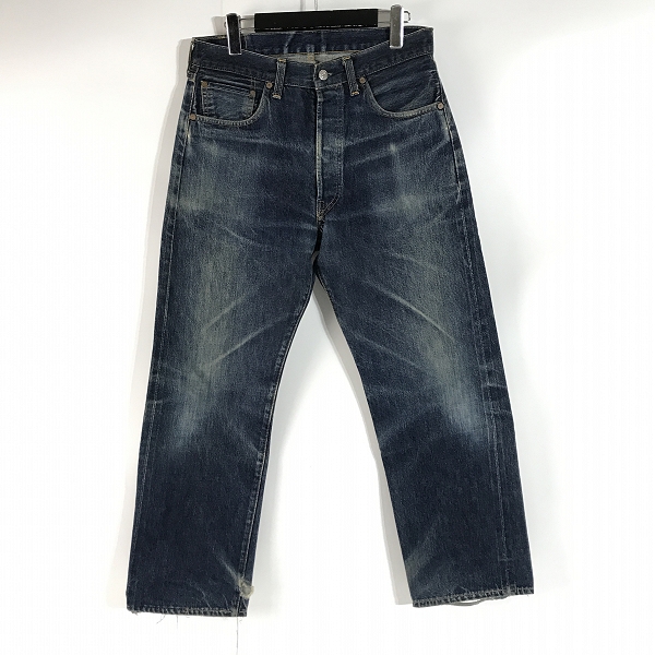 実際に弊社で買取させて頂いたLEVIS/リーバイス 501XX 米国製 555刻印/バレンシア工場 ビッグE デニムパンツ/ジーンズ 501-0004/W33